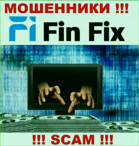 Вся деятельность FinFix сводится к надувательству биржевых трейдеров, т.к. они internet-воры