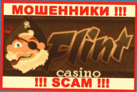Логотип МОШЕННИКОВ FlintBet