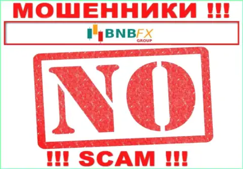 BNBFX - это ненадежная организация, ведь не имеет лицензии