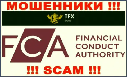 ТФХ Групп заполучили лицензионный документ от офшорного жульнического регулятора: Financial Conduct Authority