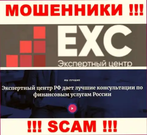Экспертный Центр России промышляют обманом людей, а Consulting лишь прикрытие