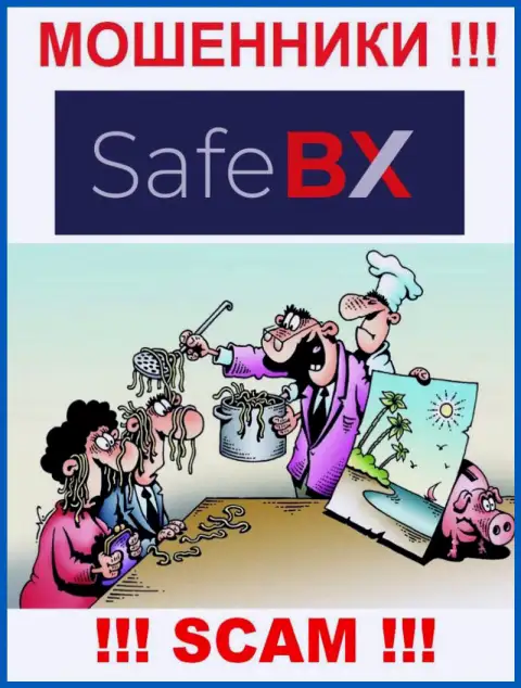 Пользуясь доверчивостью лохов, SafeBX Com втягивают жертв в свой лохотрон