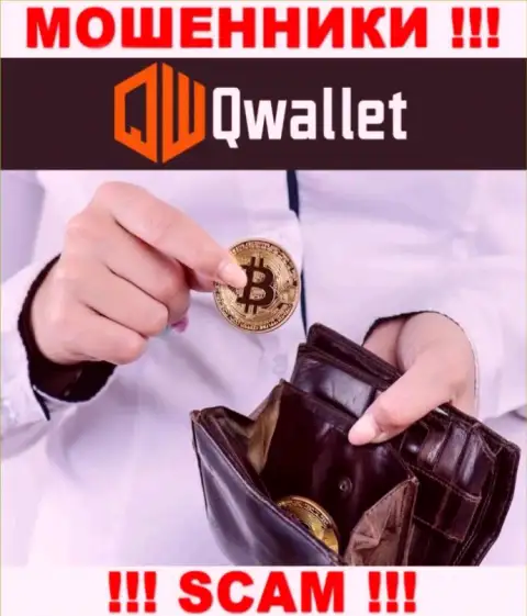 Q Wallet обманывают, предоставляя противозаконные услуги в сфере Крипто кошелек
