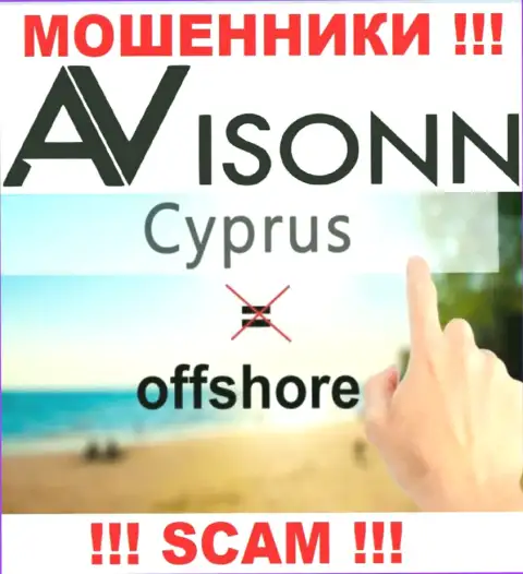 Ависонн специально находятся в офшоре на территории Cyprus - это ЖУЛИКИ !!!