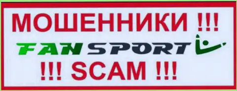 Логотип МОШЕННИКА Фан Спорт