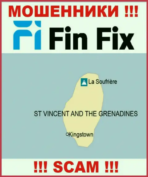FinFix World пустили корни на территории Сент-Винсент и Гренадины и свободно воруют вложенные средства