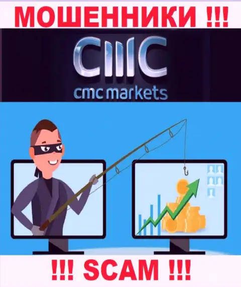 Не ведитесь на большую прибыль с конторой CMC Markets - это ловушка для доверчивых людей