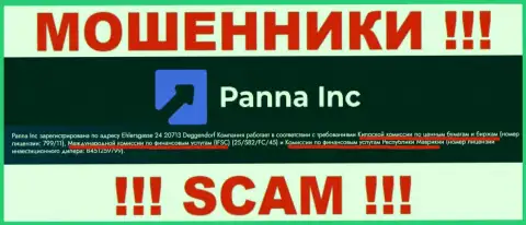 Будьте крайне внимательны, IFSC - это мошеннический регулятор обманщиков PannaInc Com