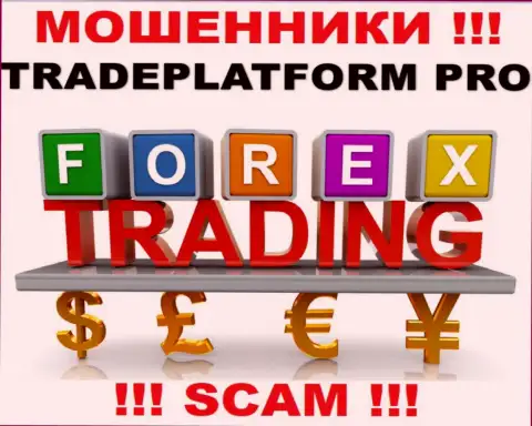 Не стоит верить, что работа TradePlatform Pro в области Forex легальна