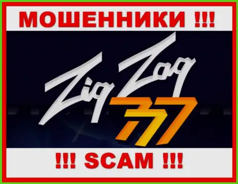 Лого МОШЕННИКА ZigZag 777