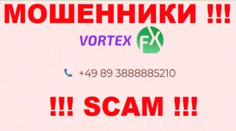Вам начали звонить интернет мошенники Vortex FX с разных номеров телефона ? Посылайте их подальше