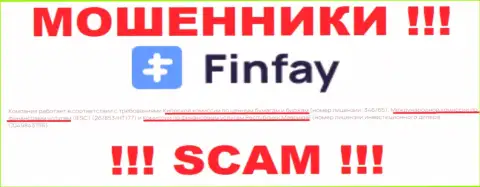 ФинФей - это internet мошенники, противоправные махинации которых крышуют такие же обманщики - CYSEC