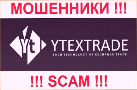 Логотип мошеннического Forex дилингового центра Ytex Trade
