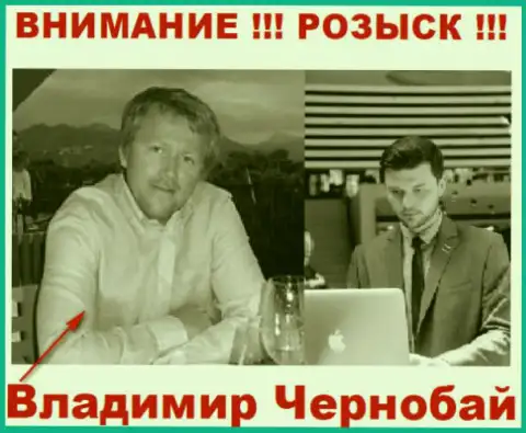 Чернобай В. (слева) и актер (справа), который в медийном пространстве выдает себя за владельца форекс брокерской компании ТелеТрейд Ру и ForexOptimum